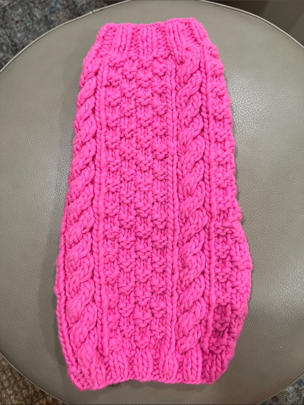 Pink Dog sweater
